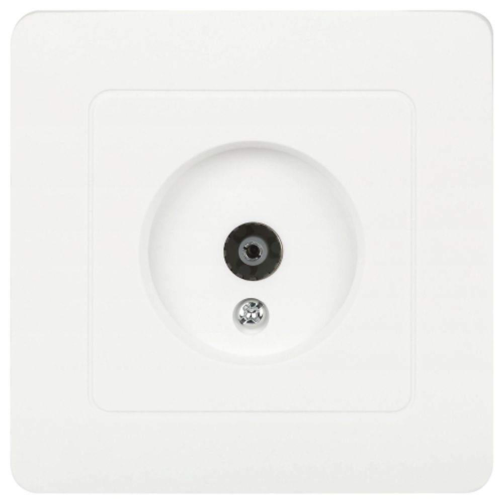 Розетка Intro Style 7-301-01 TV одиночная, IP20, СУ, белый