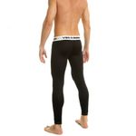 Мужские легинсы черные в сетку Van Baam 39291