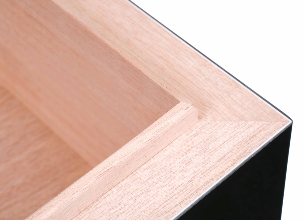 Хьюмидор Gentili Fumatore Dorato на 50 сигар, Черный лак