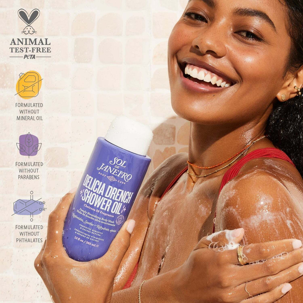 Гель для душа Sol De Janeiro Delicia Drench Shower Oil 90 мл