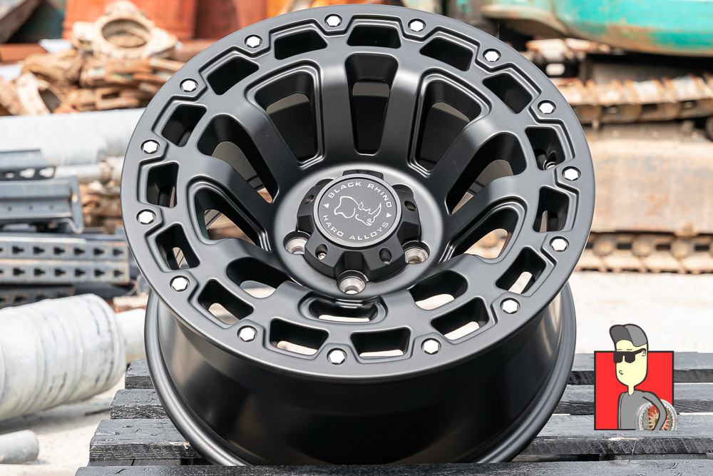 Комплект дисков Black Rhino Razorback 17x9 et12 5x127