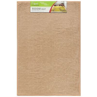 Коврик для ванной, 0.6х0.9 м, ПЭ, беж, Макарон, Y3-677