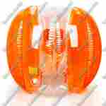 Бампербол «Прозрачно - оранжевый», ПВХ, диаметр 1,8 м