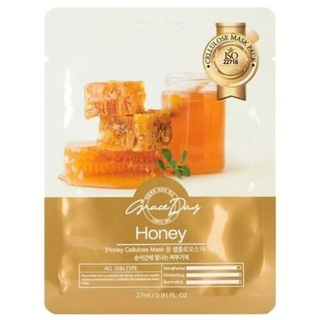 Тканевая маска с экстрактом меда GRACE DAY Honey Cellulose Mask