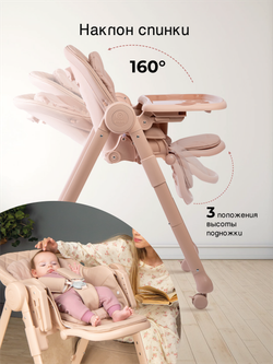 Peppy Стул для кормления Sommelier 2.0 Pink