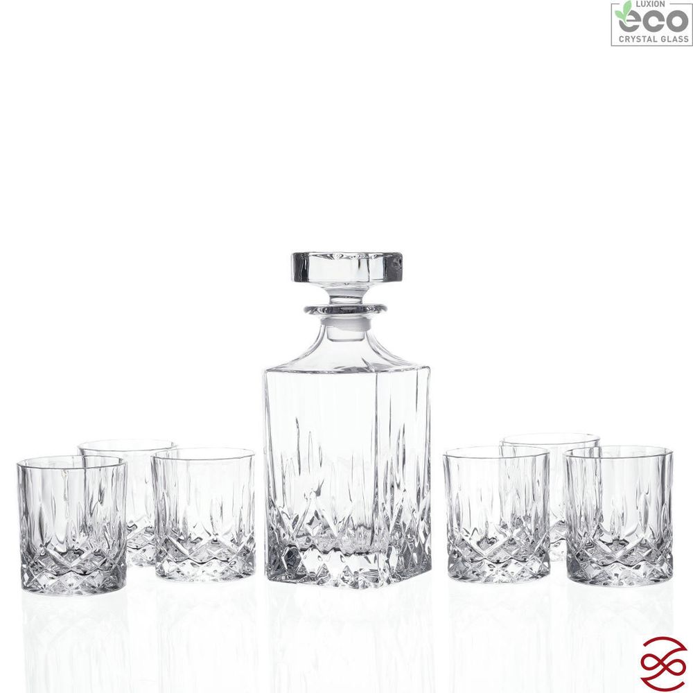 Набор для виски RCR Opera 7 предметов (Штоф 750мл Стаканы 300 мл)