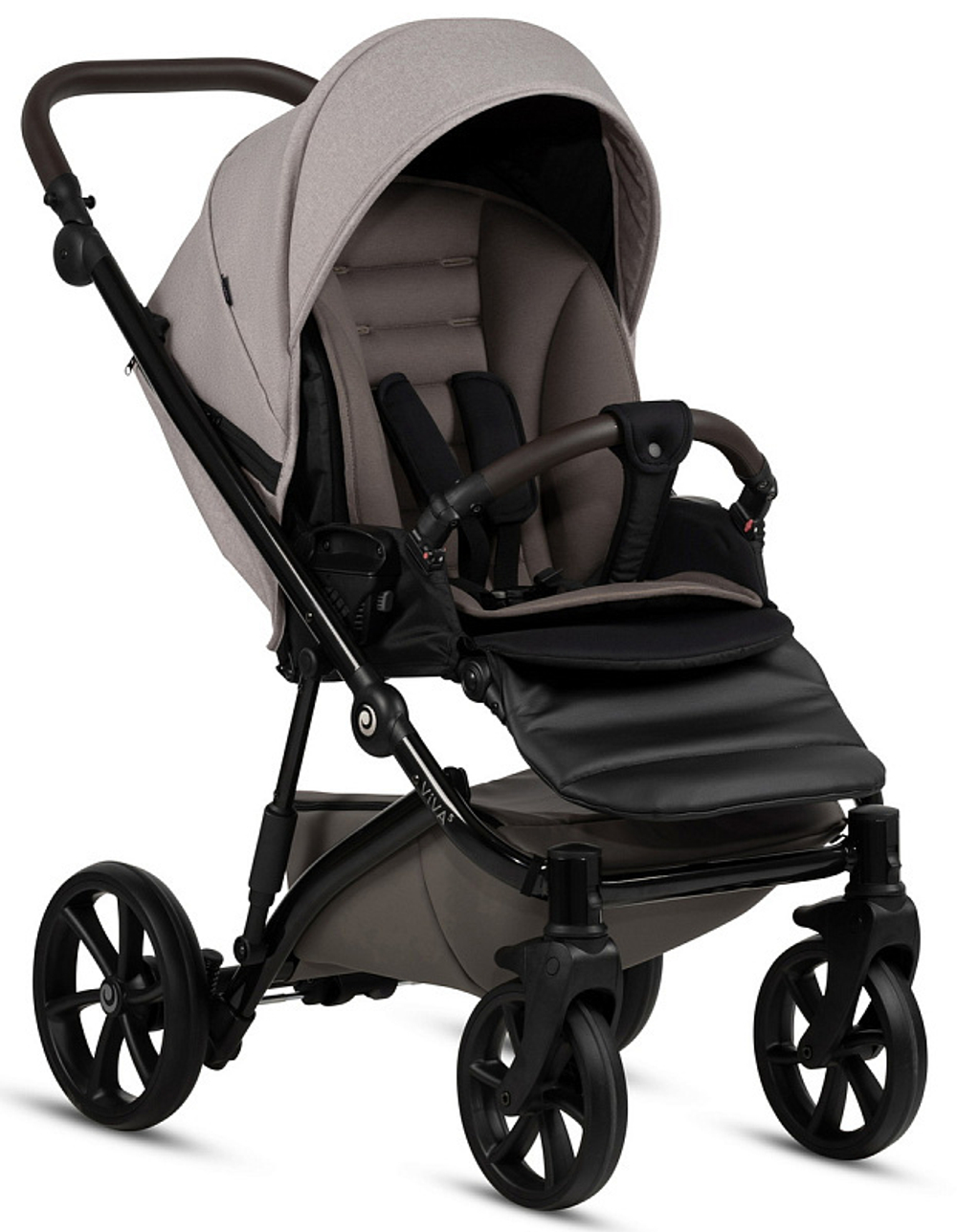 Детская коляска Tutis Viva 5 Plus Essential 2024 3 в 1 1452068 Warm Grey