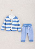 кардиган с лонгсливом и брюками