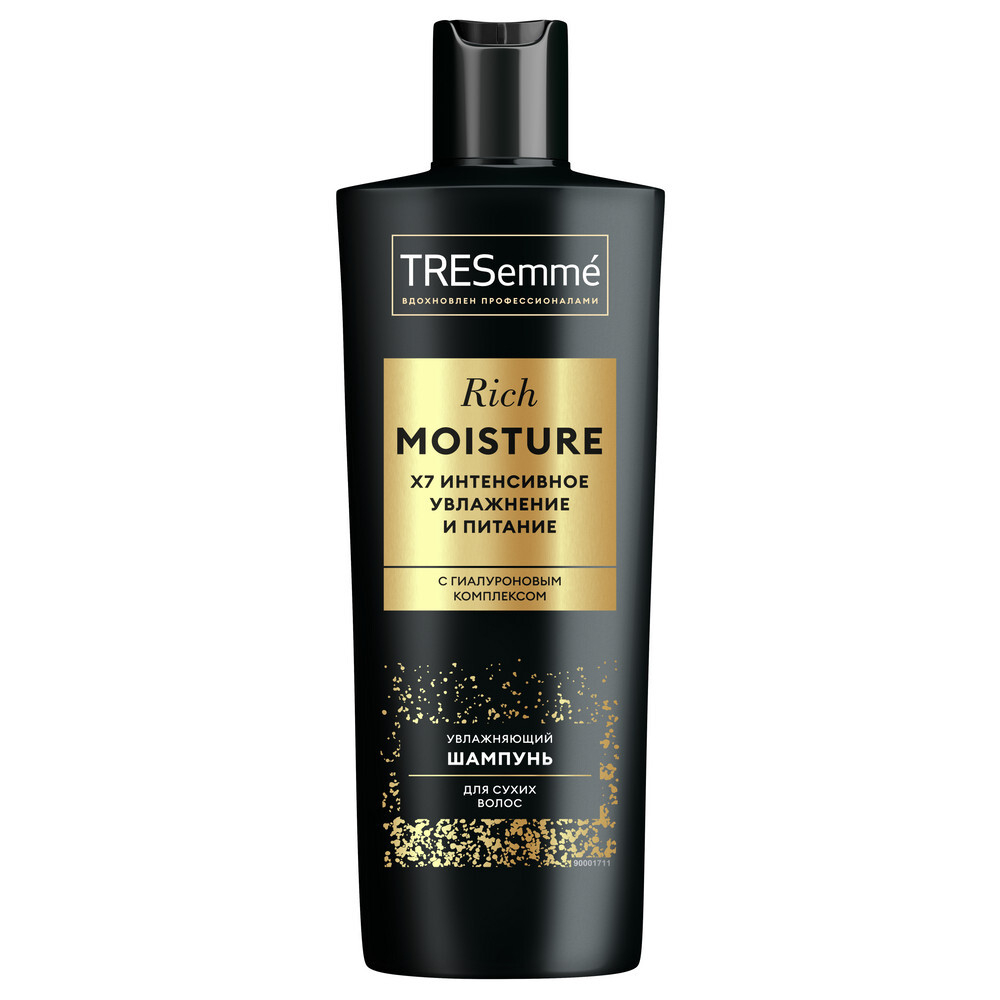 Tresemme Шампунь для волос Rich Moisture, увлажняющий, для сухих волос, 400 мл