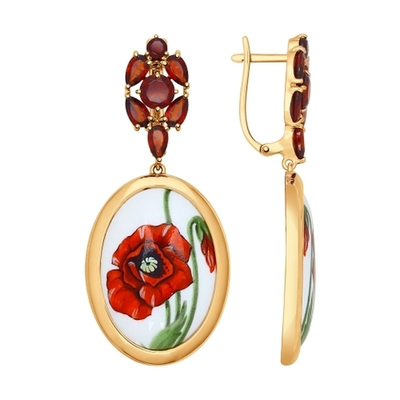 Серьги Au 585 (782001)