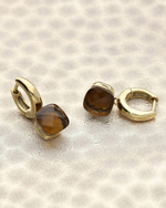 Кольцо Qudo FIRENZE 17.2 (G) Smoked Topaz 107001/40-5108 17.2 размер 17,2