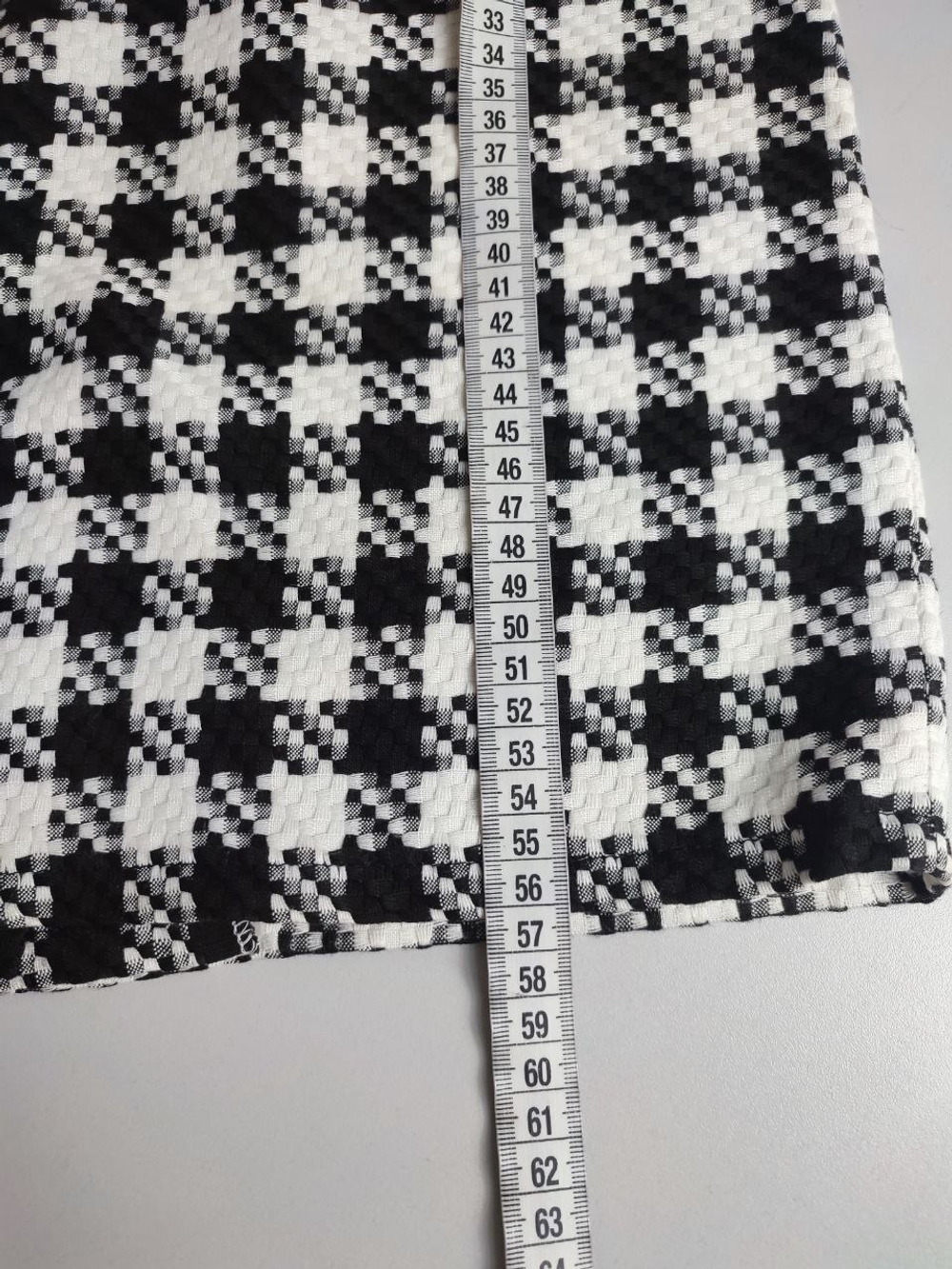 Юбка в крупную клетку 46  размер