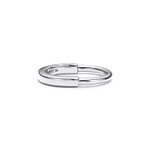 Кольцо из белого золота, Tiffany💠 Lock ring