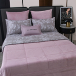 Комплект постельного белья Сатин Velouria Luxe с Одеялом VL012