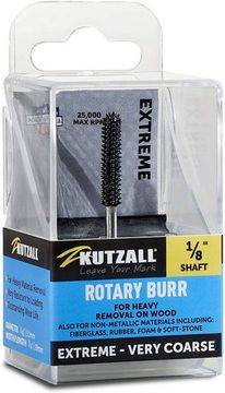 Шлифовальная головка Kutzall, полукруглая, D3.1мм*22.2мм, Very Coarse (Extreme), хвостовик 3,1мм