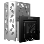 Печь банная "DUBOK-12" INOX 3 мм с закрытой каменкой