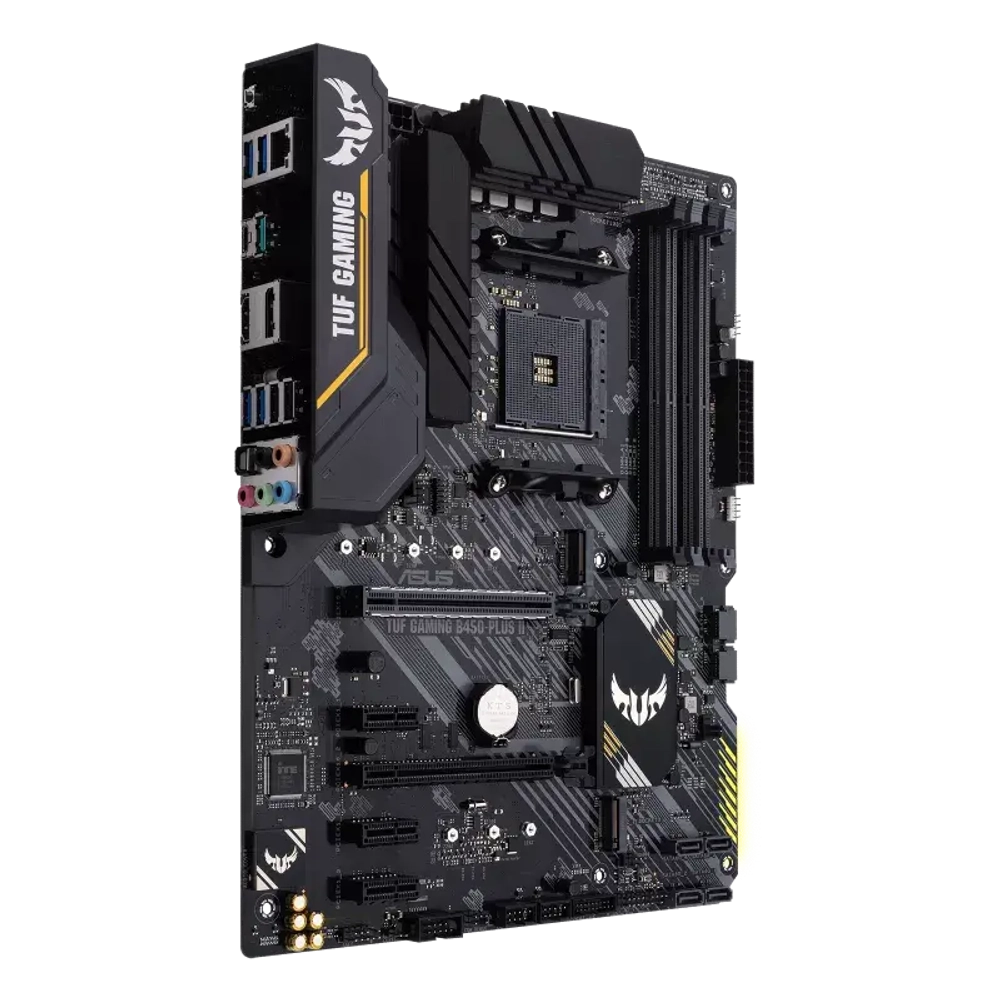 Материнская плата ASUS TUF GAMING B450-PLUS II AMD B450 AM4 4xDDR4 4xSATA3 1xM.2 RAID HDMI DP ATX