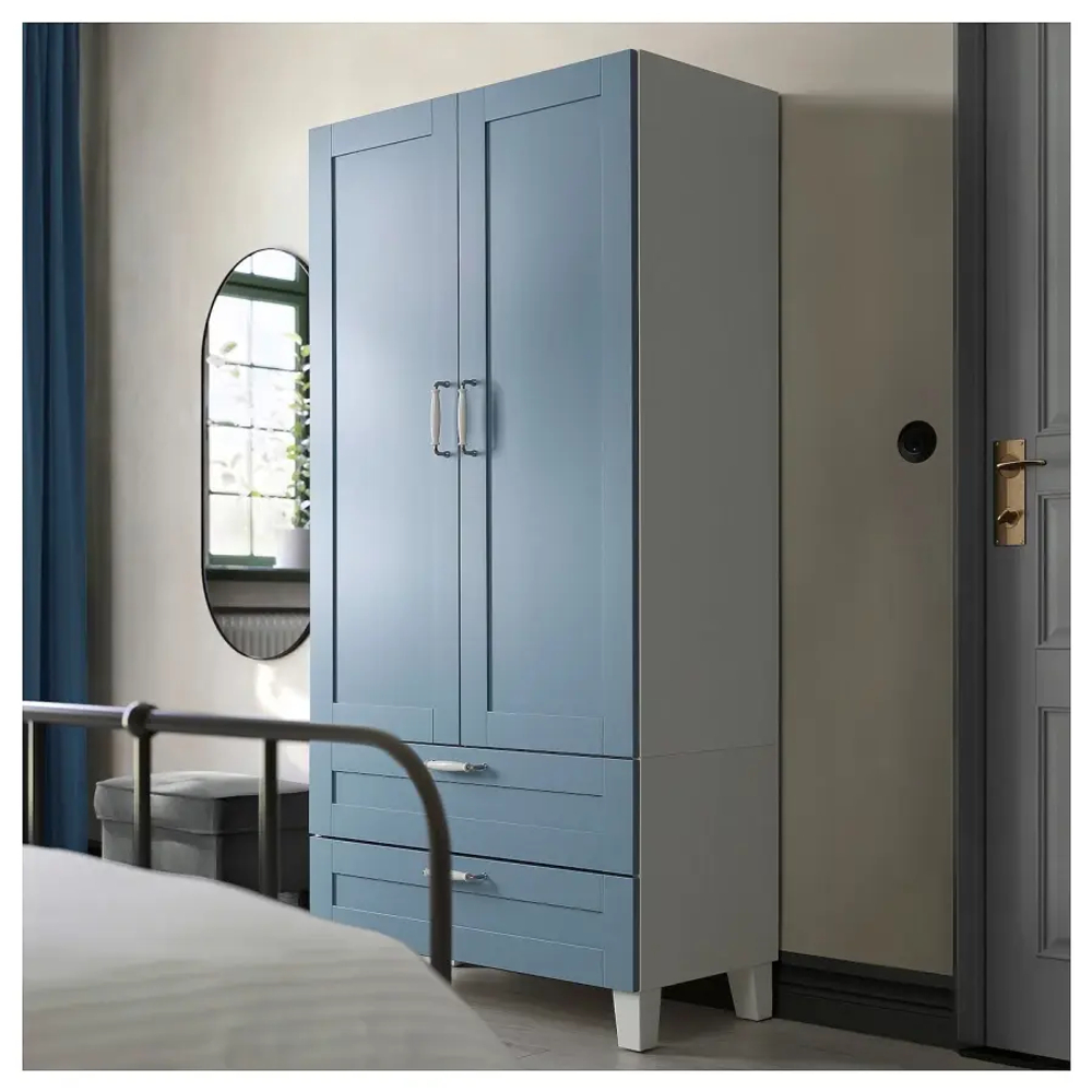 PLATSA Шкаф с 2 дверцами + 2 ящиками ИКЕА