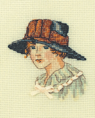 "Женский образ"-EH301 вышивка