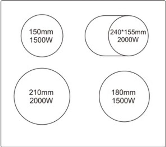 Индукционная варочная панель Weissgauff HI 641 GS