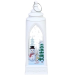 Сувенир с подсветкой «Снежная история» 6*19 см, Белый