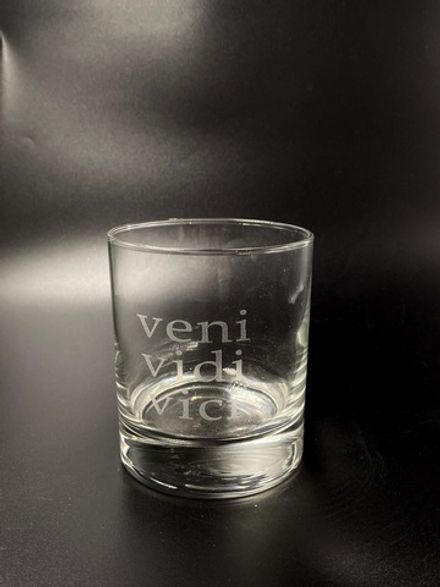 Стакан для Виски "Veni,Vidi,Vici"