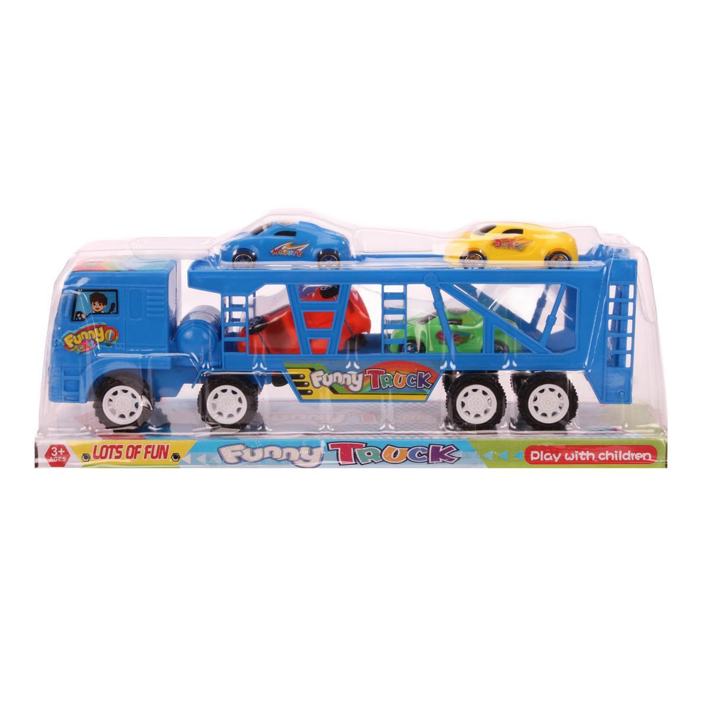 Автовоз ин. +машины, коробка 863-8