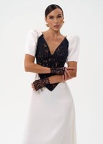 Платье "Who is she", Черный