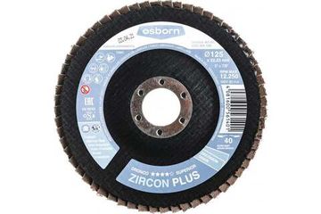 Диск лепестковый торцевой Zircon Plus G-AZ (125х22 мм; K40) Dronco 5242304100