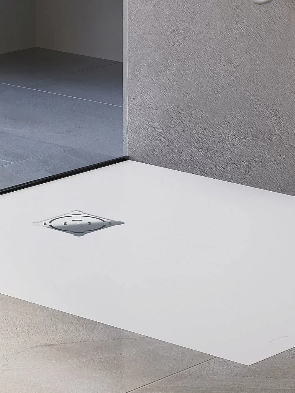 Душевой поддон RGW Stone Tray ST-W 16152910-001 90х100 белый