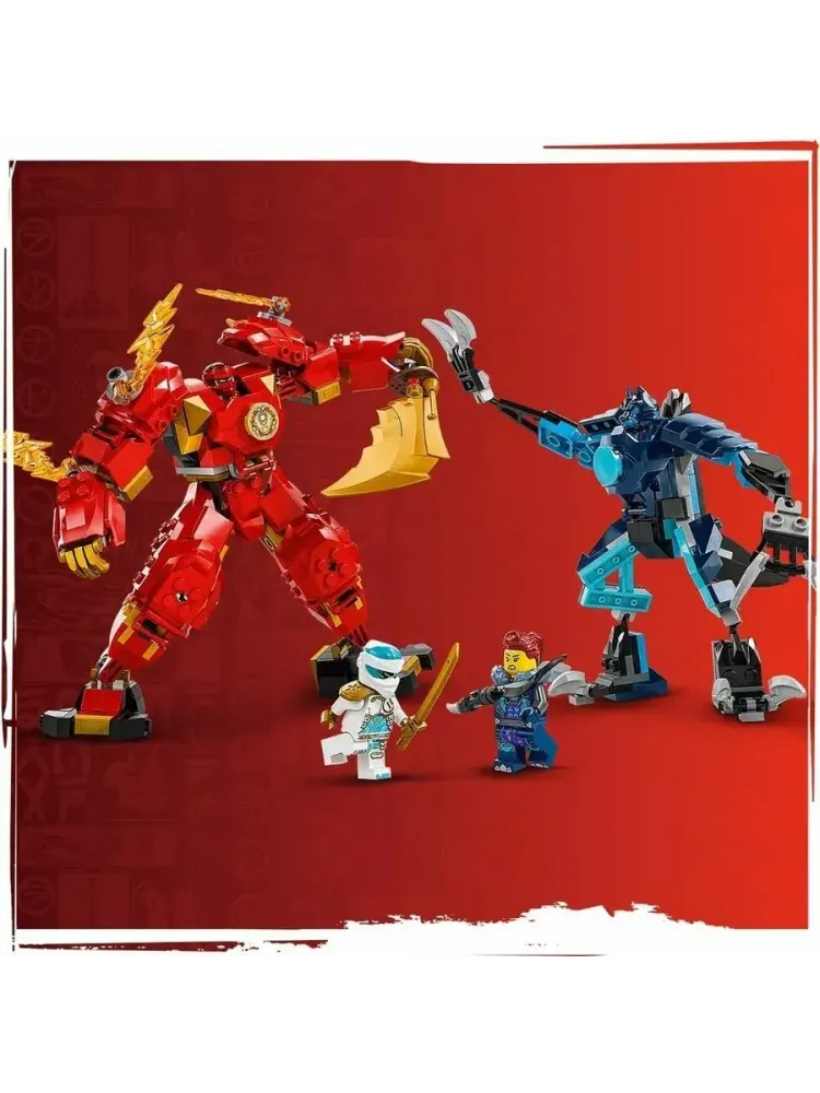 Конструктор Ninjago 71808 Огненный робот Кая