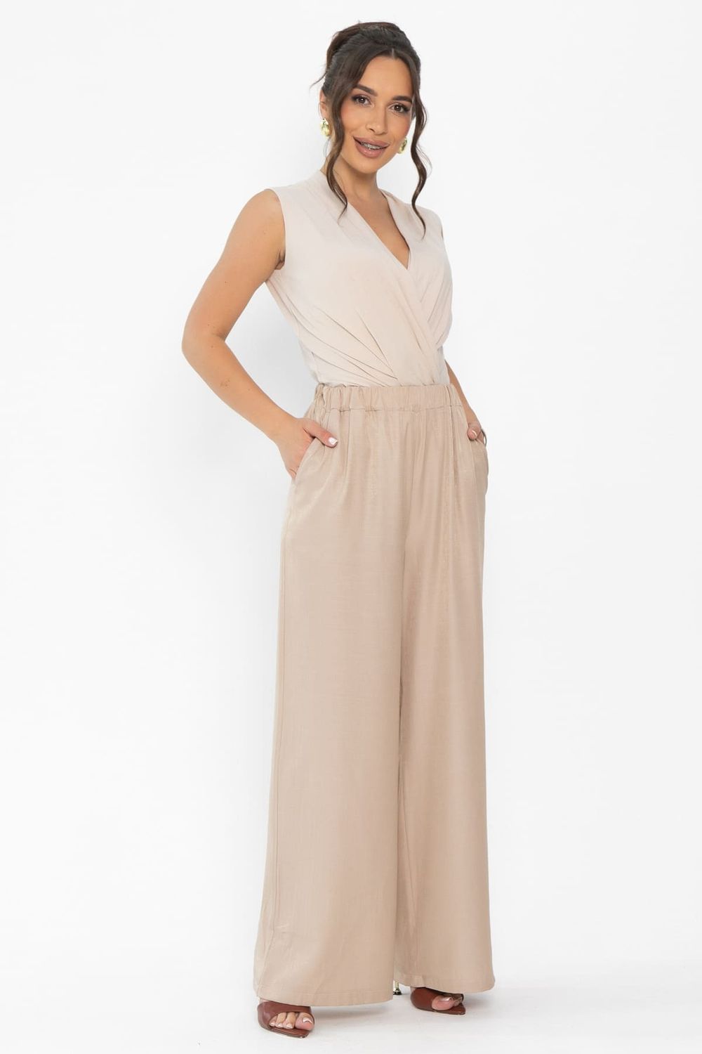 Брюки Тико НЬЮ (бежевые) Б13928-12М LT Collection