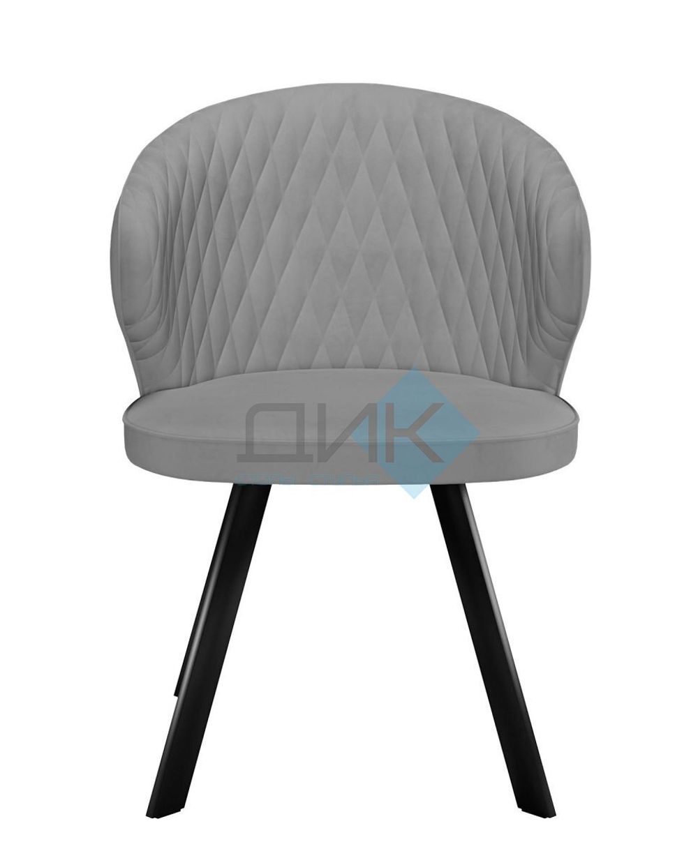 Стул DikLine 249 поворотный опоры чёрные