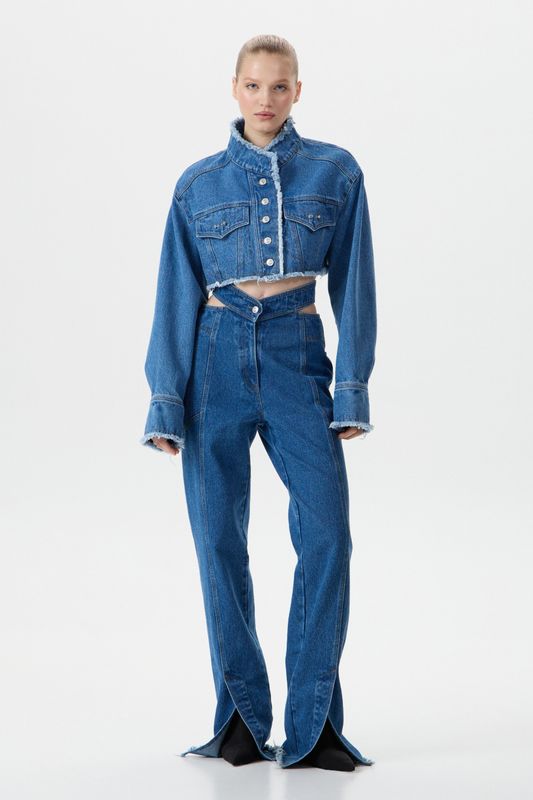 Джинсы Cut-Out