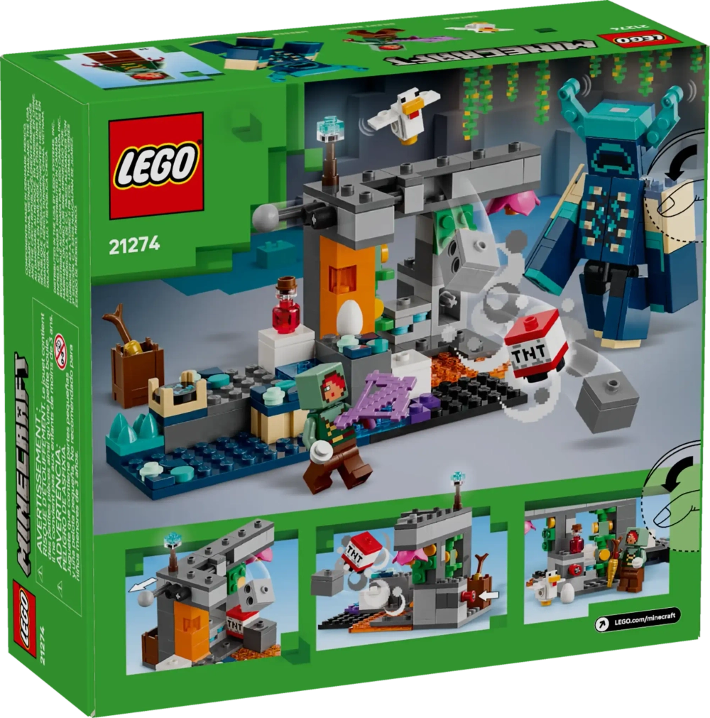 Конструктор LEGO Minecraft 21274 Встреча с начальником тюрьмы