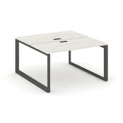 Style Project Рабочая станция двухсторонняя SN-59O.DRS-003 Дуб Наварра/Металл Антрацит/Черный Заглуш