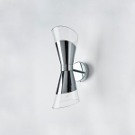 817624 Бра STRATO 2х40W E14 ХРОМ