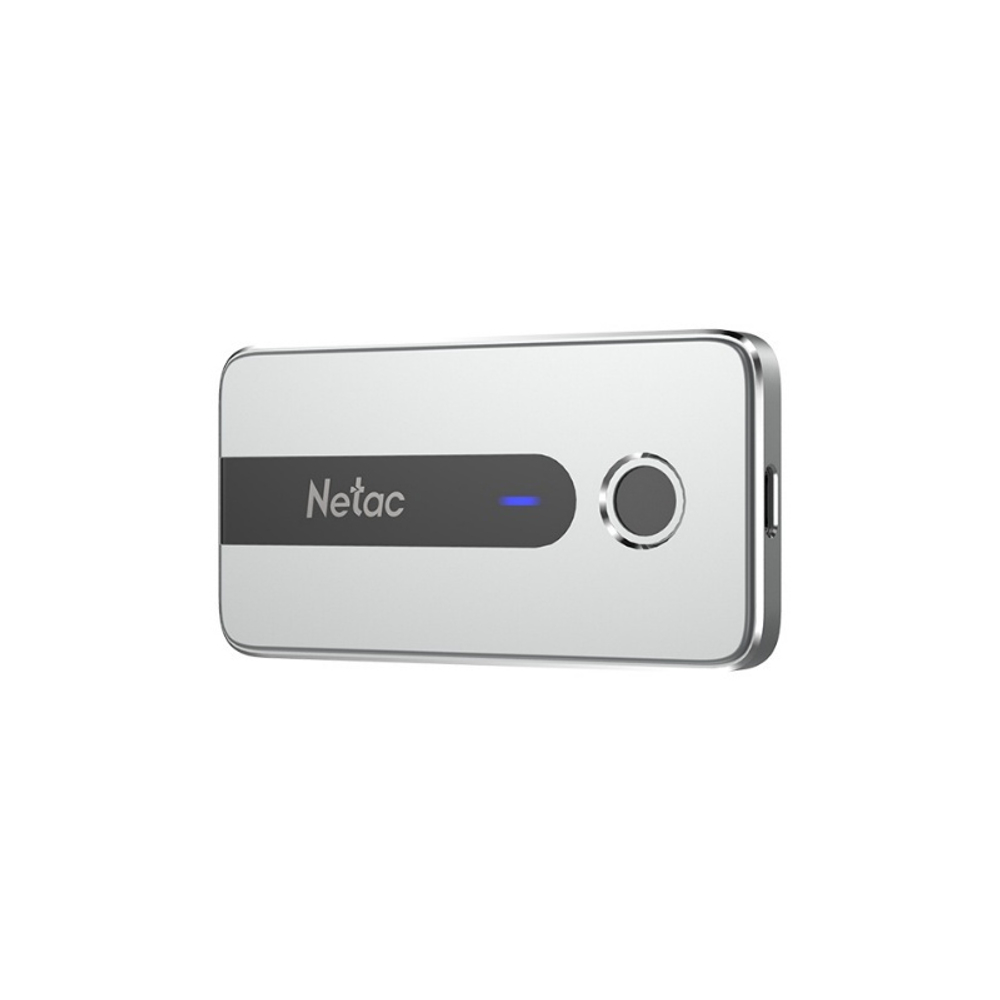 Твердотельный накопитель SSD Netac Z11 1TB USB 3.2 Gen 2 Type-C, AES 256-bit Fingerprint Encryption, R/W up to 550MB/480MB/s