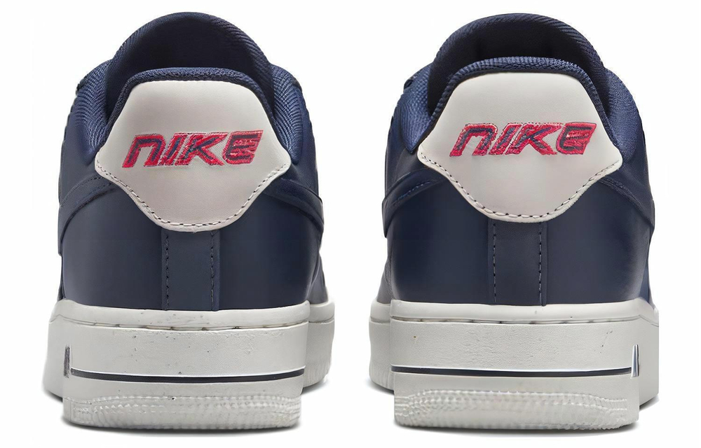 Кроссовки Nike Air Force 1 Low "Navy Red" (Женская размерная сетка)