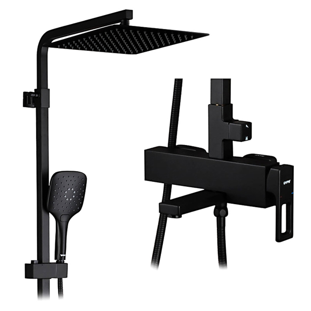 Душевая стойка со смесителем Gappo G2417-6