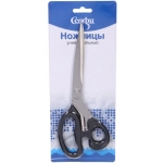 Ножницы универсальные бытовые «VOSTOK MARKET», цвет чёрный 23*8см (блистер Селфи)