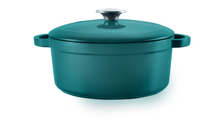 Кастрюля 3.8л Voeux Profond бирюзовая