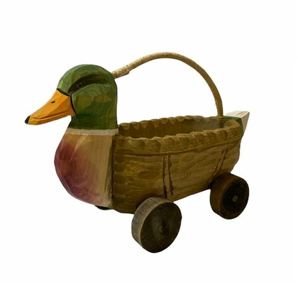 Корзина Утка на колесах