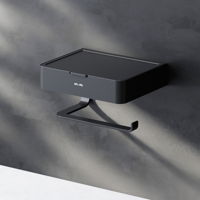 A50A341522 Inspire V2.0, Держатель для туалетной бумаги с коробкой, черный, шт