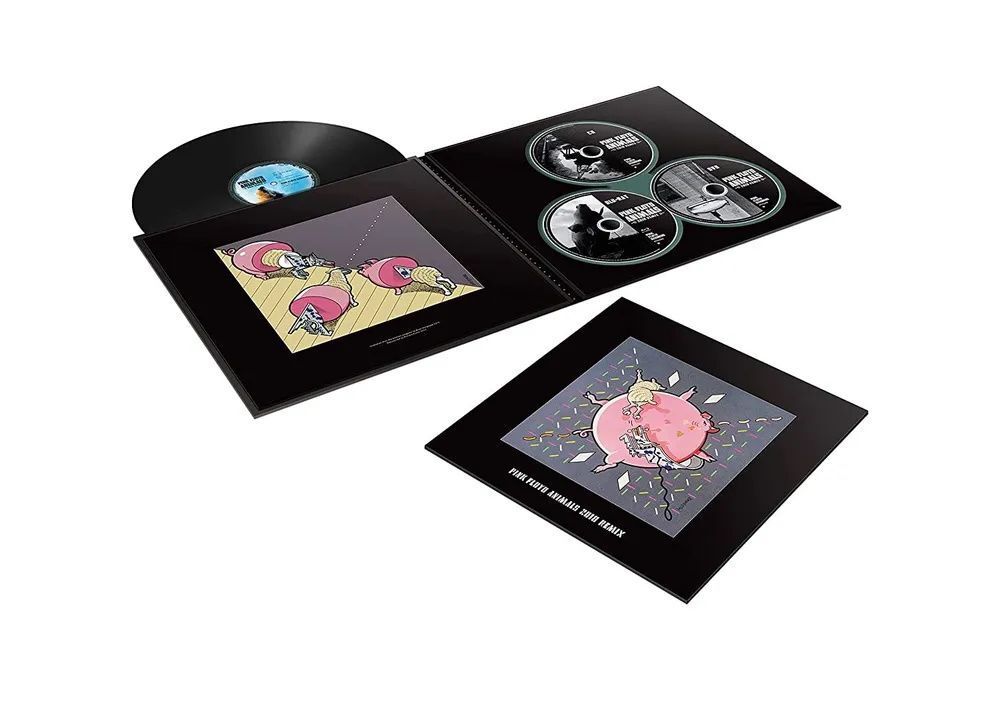 PINK FLOYD. Animals (2018 Remix), LP+CD+BluRay+DVD, Deluxe Limited BoxSet with 32-page book, новый запечатанный бокс