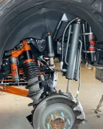 Комплект для увеличения хода задней подвески Bronco Raptor 2022+ с креплением амортизатора и буферным упором