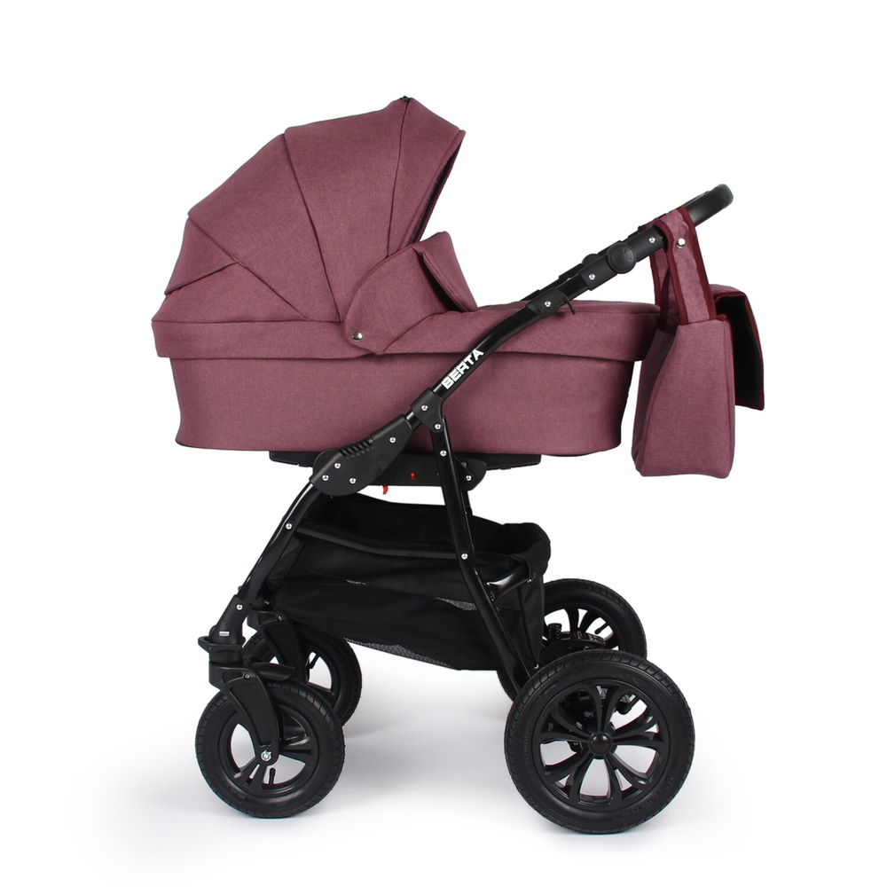 Коляска 2в1 Alis BERTA be 04 (бордовый)