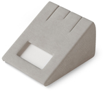 Вкладыш 08/стойка/для серег/подвески/2 прорези/окошко для бирки/прорезь для нитки