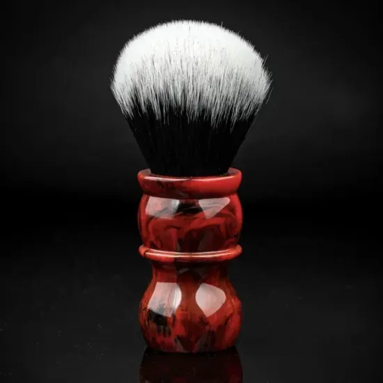 Помазок для бритья Yaqi R1735-26 Red Marble