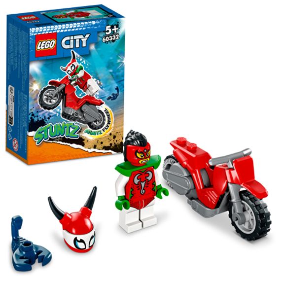 Lego konstruktor City 60332 Reckless Scorpion Stunt Bike